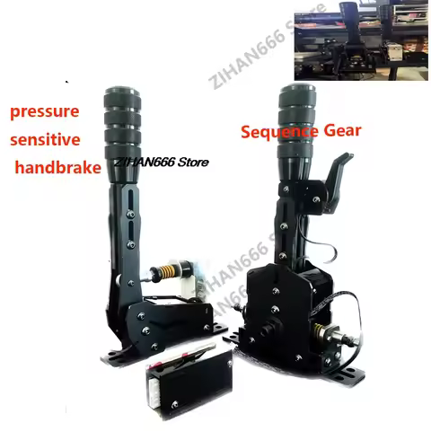 PC USB Racing Games Sequential Shifter H Gear Handbrake SIM For Thrustmaster /Logitech /SIMAGIC /FAN