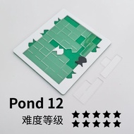 Pt0323Pond 12 puzzle Pond 12 super difficult brain-burni Pond 12 Puzzle Pond 12 super difficult to B