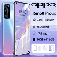 【รับประกัน 1ปี】100%ของแท้ 0PPQ Reno8 Pro 5G 7.5นิ้ว โทรศัพท์มือถือ รองรับ2ซิม Smartphone 4G/5G โทรศัพท์สมา แรม16GB รอม512GB โทรศัพท์ถูกๆ Android12.0 โทรศัพท์ Mobilephone