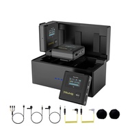 7RYMS iRay DW30 8G Onboard Recording with AI Denoise Wireless Lavalier Microphone2.4G Dual-Channel W