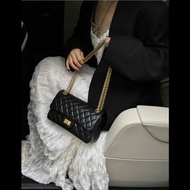 Chanel 2.55 大mini 鏈條包 黑金 肩背包