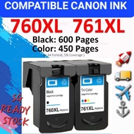Compatible Canon 760XL 761XL Canon 760 761 Ink Cartridge Canon PG-760 CL-761 PG-760XL CL-761XL forTS