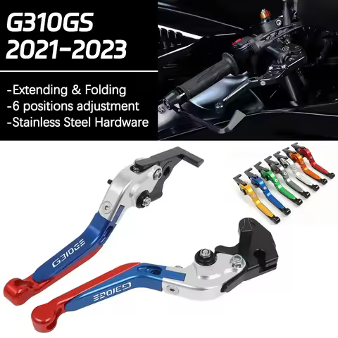 G310GS Motorcycle Adjustable CNC Brake Clutch Levers Folding Extendable Handles Lever For BMW G310GS