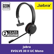 Jabra 5393-829-309 Evolve 30 II UC Mono Headset