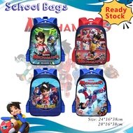 MechaBot Beg Sekolah Budak Lelaki Primary School Bag Kid Bag Budak Lelaki Cartoon  Mechamato MechaBo