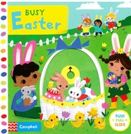BUSY EASTER/忙碌系列復活節幼兒操作推推硬頁書