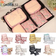 DEALSHOP 6PCS Travel baggage Organizer, Cartoon