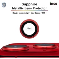 (ส่งฟรีมีของแถม) กระจกกันรอย เลนส์กล้อง IMOS Sapphire Lens Protector สำหรับ iPhone 13 / 13 Pro / 13 Pro Max / 13 mini