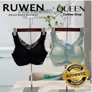 KISSY RUWEN Platinum Lace Bra Set Push Up | Set Bra Platinum Renda Mewah | 如吻铂金蕾丝文胸套装