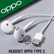 Oppo F31 F31 Pro F31 Pro+ Original Type C Headset Stereo Bass Handsfree Premium