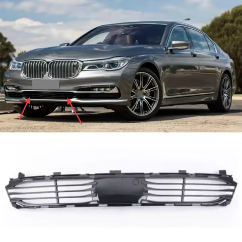 Front Bumper Lower Grille For BMW 7 Series G12 G11 ACC 51117486833 51117486831