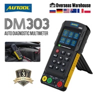 AUTOOL DM303 Car Circuit Tester Auto Diagnostic Digital Multimeter Oscilloscope Ammeter Analog Signa