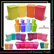 Tall Summer Fresh - Tall Square Round (High Jar - Lunch Box) Tupwr