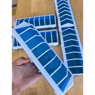 Anti-scratch Feeder for Rutin Chickens, Quails, and Chicks - Durable Plastic, Food Saving