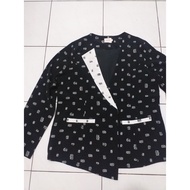 Gau2004 Blazer cardigan Unique Gaudi branded camera motif