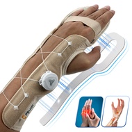 1PCS Resting Hand Splint with Adjustable Knob - Night Support Brace with Removable Wrist Splint, Han