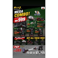 🔥 HITZ 20V MEGA COMBO | Drill + Impact Wrench …