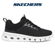 Skechers สเก็ตเชอร์ส รองเท้าลำลองผู้หญิง Women GLDE-STEP FLEX Sports Sneakers Shoes - 750818-BLK Women's ULTRA GO Air-Cooled Memory Foam