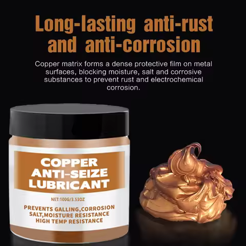 Copper Grease Anti Seize Copper Thread Grease Automotive Maintenance Grease Versatile Car Brake Lubr