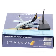 Adult Collection 1: 400 Airplane Model XX4063 India Jett Airlines B737MAX8 VT-JXB