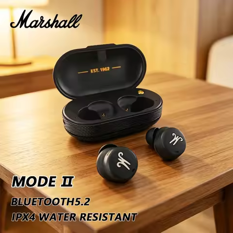 Marshall Mode II True Wireless Bluetooth Earphones Sports Music TWS Waterproof Noise Reduction Earbu