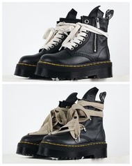 Rick Owens x Dr. Martens 1460 Bex Hiking Boots 松高厚底高幫 英倫騎士龐克復古 馬丁靴 男女裝35-45（偏大一碼）