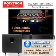 TV POLYTRON LED 32 INCH CINEMAX SOUNDBAR