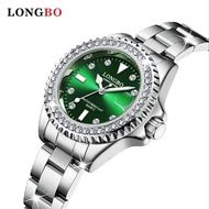Long Po Ladies Fashion Watch Waterproof Green Quartz Watch Ladies Watch