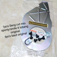 Paket 6 Baut Seng Plat Cvt Mio Smile/ Mio Sporty Original Yamaha 6
