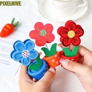 PIXELHIVE​ Flower Note Holder Korean Cartoon Messege Stander Photo Stander Desk Ornaments Desktop Cr