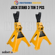 Jack stand 3 ton set 2pcs car jack body support tool / Jack stand 3 ton set 2pcs car jack body suppo