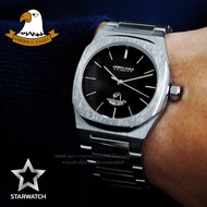 GRAND EAGLE นาฬิกาข้อมือผู้ชาย สายสแตนเลส รุ่น AE8023M - Silver/Black