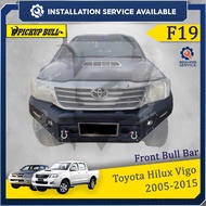 Toyota Hilux Vigo 2005-2015 Front Bull Bar (Steel)/ Vigo front bumper bull bar besi/ Vigo 2005-2015 