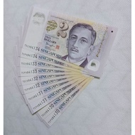 Singapore 2 Dollar (Pairing Number) Polymer 2013- Years (100% UNCIRCULATED)