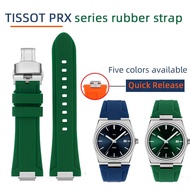 For TISSOT PRX Watch Strap 12mm T137.407/410 Super Player Watch chain silicone Watch band 35mm PRX S