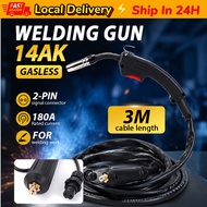 Enrico / Aco / Midoo / Reaim MB 14AK Gasless MIG replacement torch / fluxcore welding torch set m16 