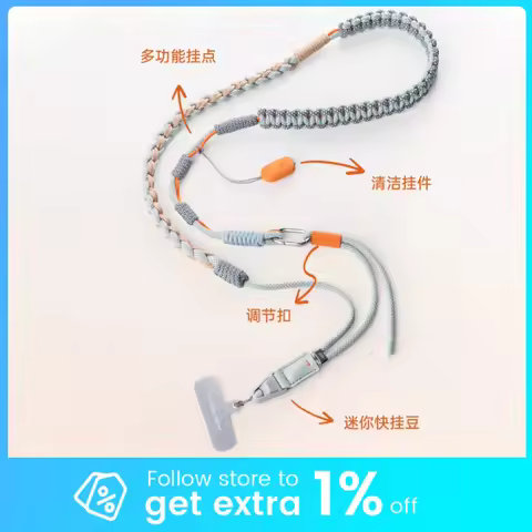 PGYTECH LinkGo Phone Photography Strap Hand woven mobile phone strap with crossbody hanging rope and