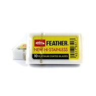 Feather Hi-Stainless Razor Blades 2 Packs Feather Razor