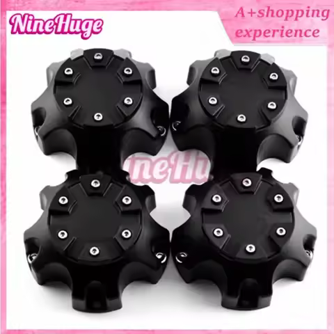 1/2/4X C6119071CAP TUFF A.T. Top Wheel Center Hub Caps C611907-1CAP Matte Black 5 Lug For T01 Rim 11