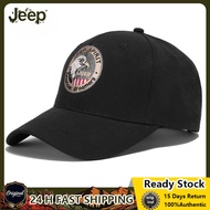 JEEP SPIRIT Couple Black Eagle Embroidered Baseball Cap