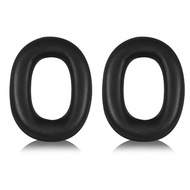 2pcs Sponge Earmuffs Replacement Earpads For B&W Px7 S2 / Px8 Model:Black Protein Leather