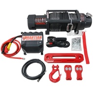 Martian 4x4 Equipment 12V/24V MR13000 13000LBS 5897KG Electric Winch Pickup 4x4 Truck (Steel Cable/P