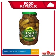 Kuhne Pickled Gherkins 2650G halal Sweet and Sour Pickled Cucumber