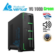 เคสคอมพิวเตอร์ M-ATX Venuz รุ่น VC-ITX-103B ขนาด Slim พร้อม Power Supply 200W ในตัว สินค้ามีประกัน
