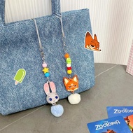 HP GANTUNGAN TOKKADO Zootopia Hanger 2 pcshp Disney CharacterTALI Cute Judy Nick Duo StrapOriginal