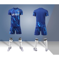 Adult Football Jersey, Children's Football Jersey Suit 24/25 Chelsea Home Blue [12A] Club Jersey < E
