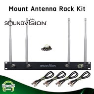 Mount Antenna Rack Kit Soundvision RKT-4A Rack Kit 4 Antennas ชุดย้ายเสาไมค์ลอย 4 ต้น TNC(เกลียว) ขน