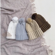 BAELISH BEANIE HAT BABY HAT/ BABY BEANS KNITTED/ (NEWBORN) Baby Beanie