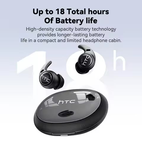 Sleeping Earbud Earplugs HTC NE76 Wireless Bluetooth Earphones Noise Reduction HIFI Music Stereo Sou