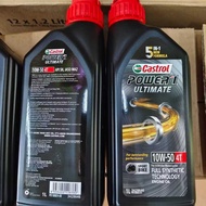 CASTROL POWER1 ULTIMATE 4T 15W50 Fully Synthetic Engine Oil (1L) Motorcycle Motor Oil